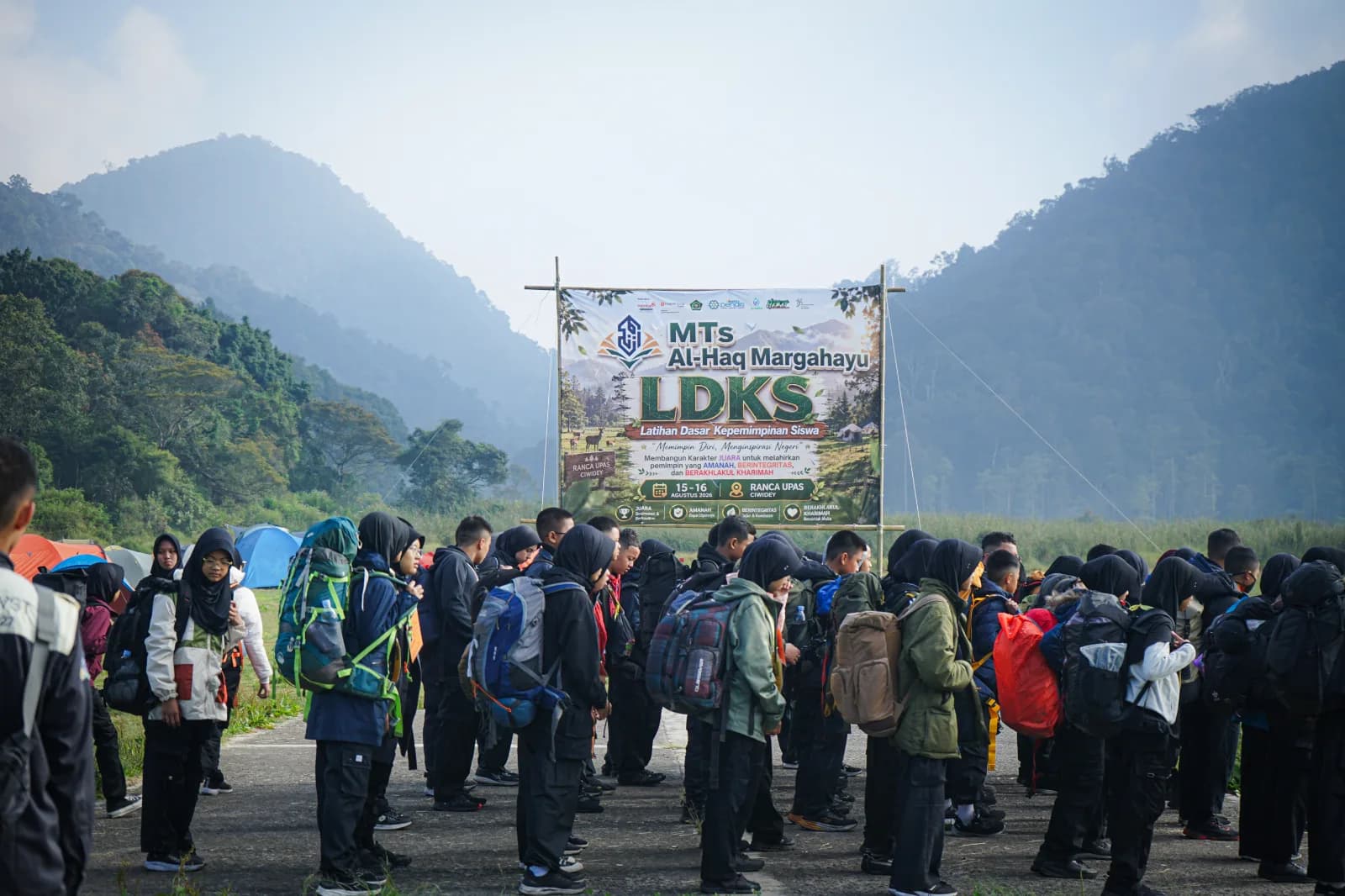 LDKS MTs - Ranca Upas Ciwidey foto 4 - Al-Haq Margahayu
