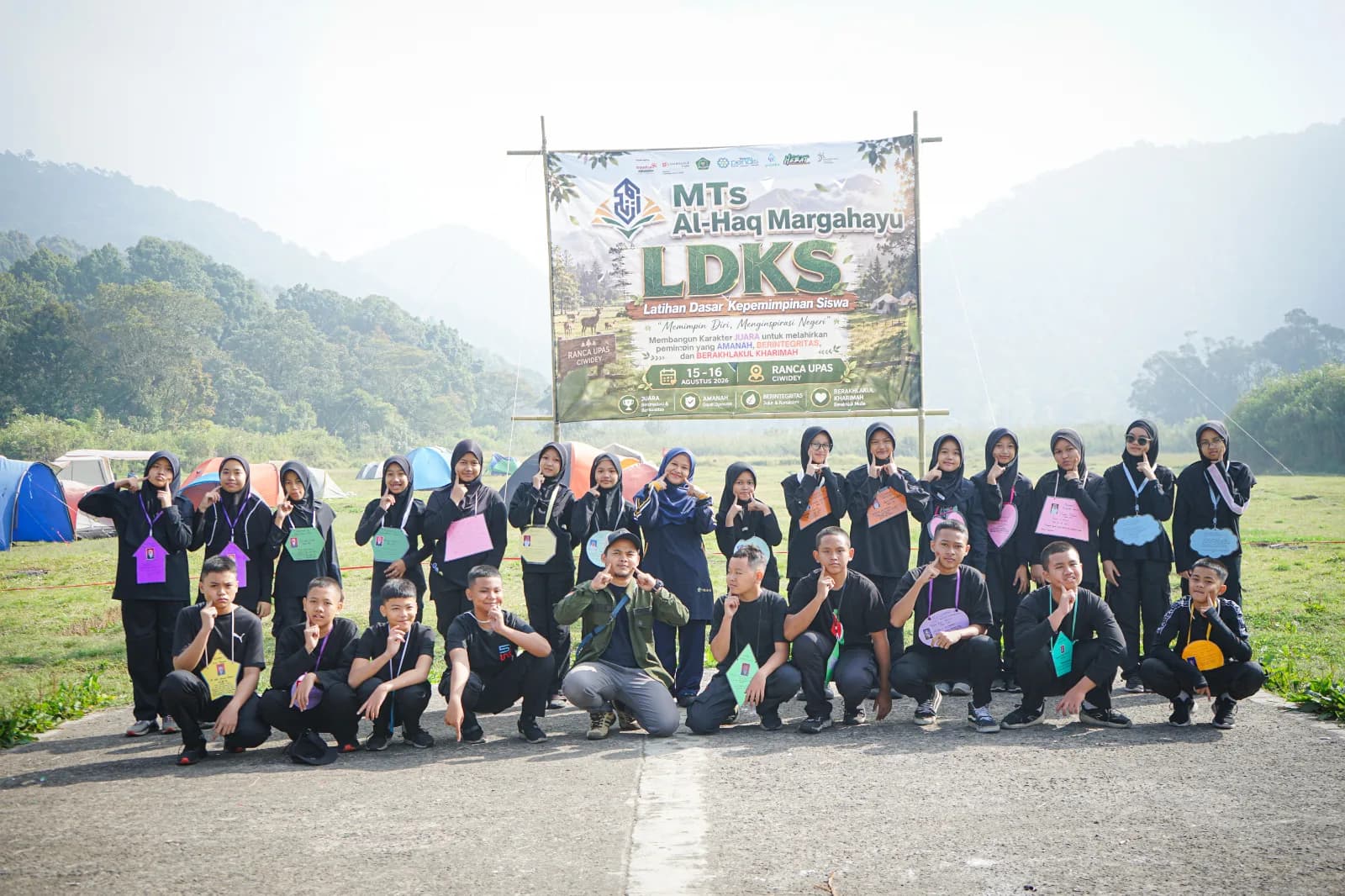 LDKS MTs - Ranca Upas Ciwidey foto 9 - Al-Haq Margahayu